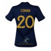 Officiële Voetbalshirt Frankrijk Kingsley Coman 20 Thuis WK 2022 - Dames